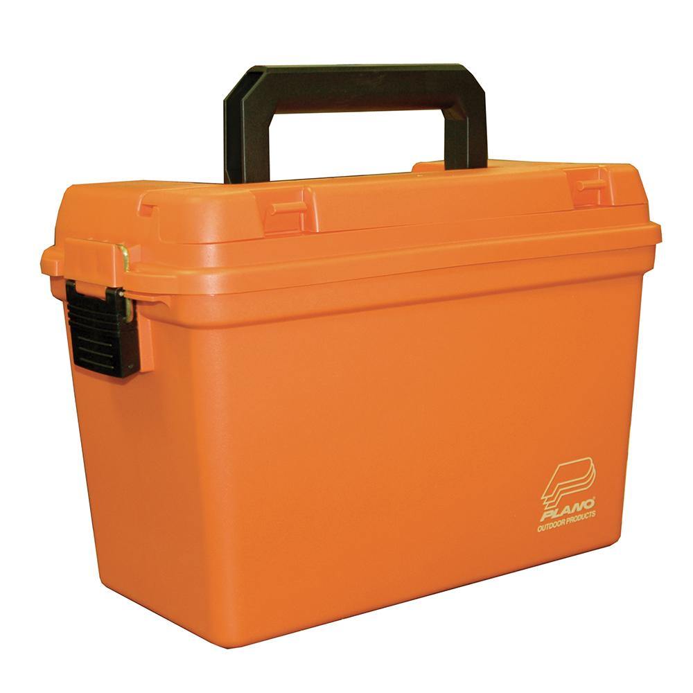 Plano Deep Emergency Dry Storage Supply Box w/Tray - Orange [161250] - shopbulluna.com