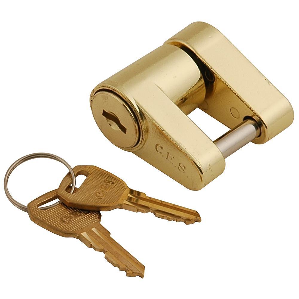 C.E. Smith Brass Coupler Lock [00900-40] - shopbulluna.com