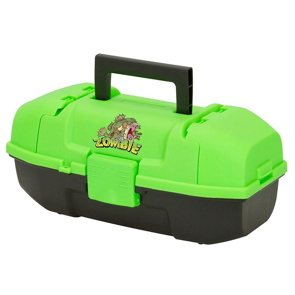 Plano Youth Zombie Tackle Box - Green/Black [500101] - shopbulluna.com