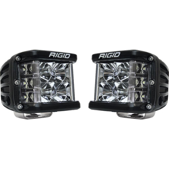 RIGID Industries D-SS Series PRO Flood LED Surface Mount - Pair - Black [262113] - shopbulluna.com