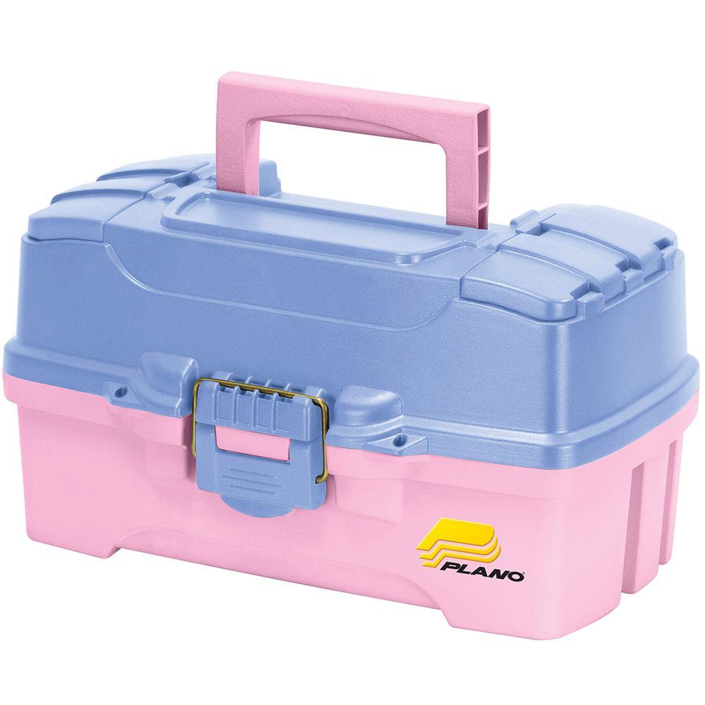 Plano Two-Tray Tackle Box w/Duel Top Access - Periwinkle/Pink [620292] - shopbulluna.com