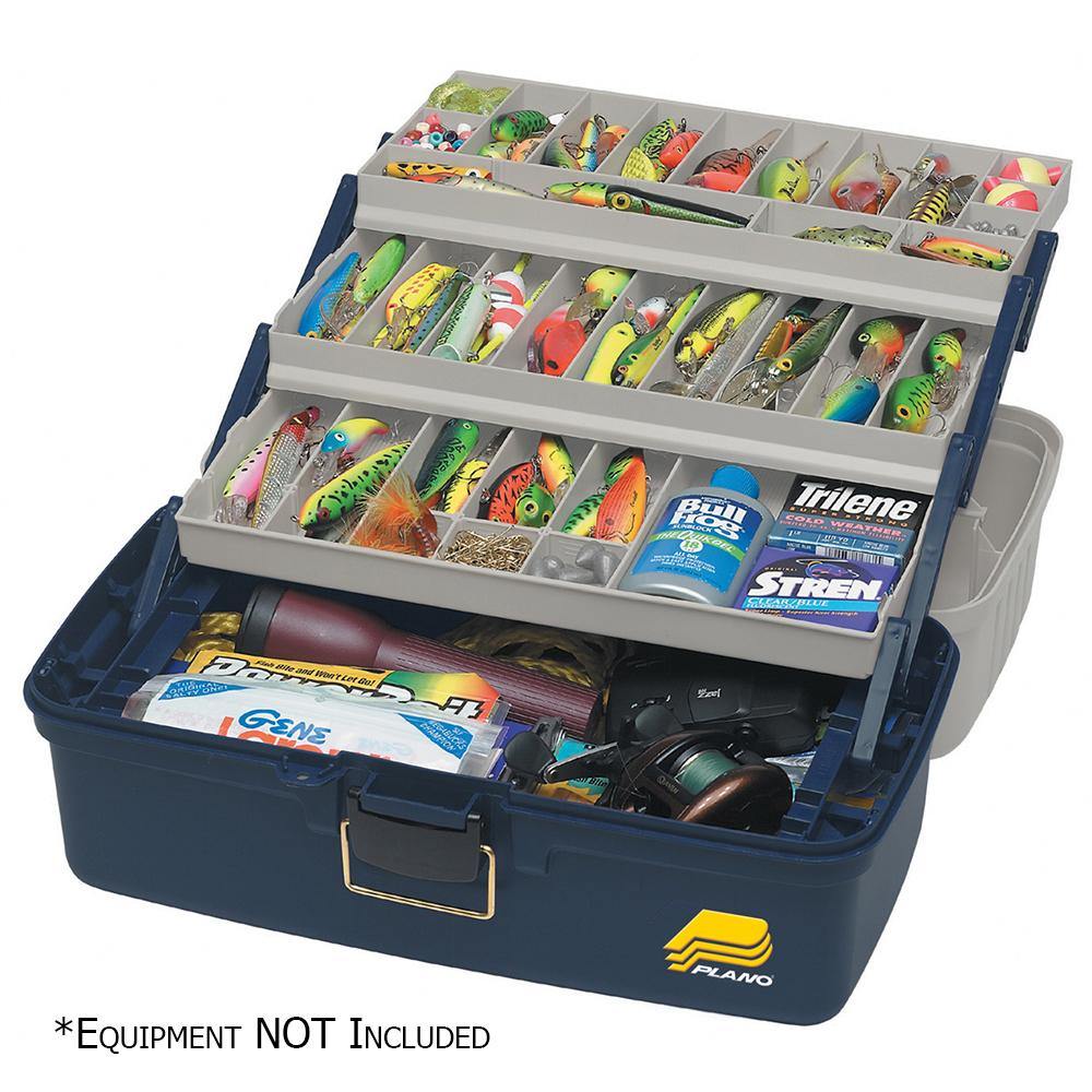 Plano Three-Tray Fixed Compartment Tackle Box - XL [613306] - shopbulluna.com