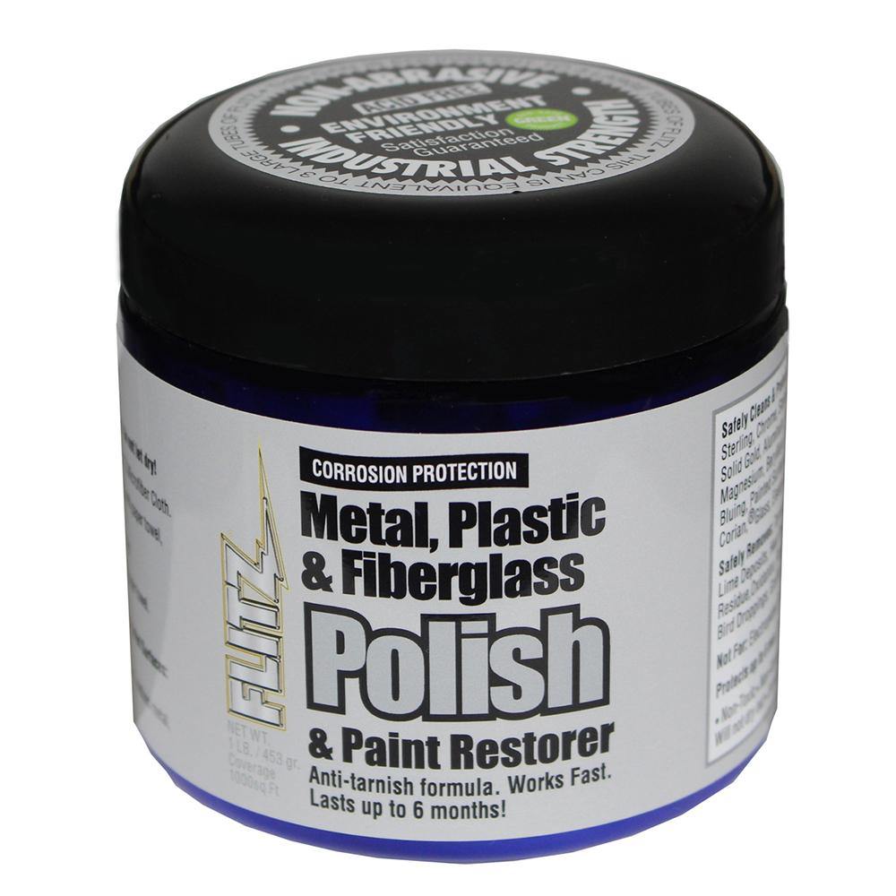 Flitz Metal, Plastic  Fiberglass Polish Paste - 1.0lb [CA 03516-6] - shopbulluna.com