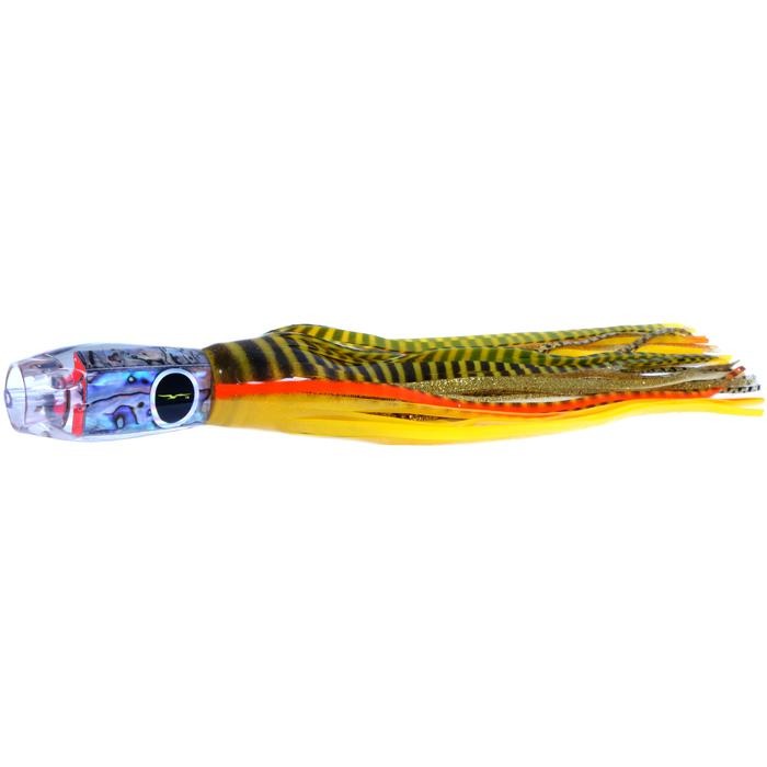 Black Bart Super ProJet Medium Heavy Tackle Lure - Yellow Tiger/Gold Dot - shopbulluna.com