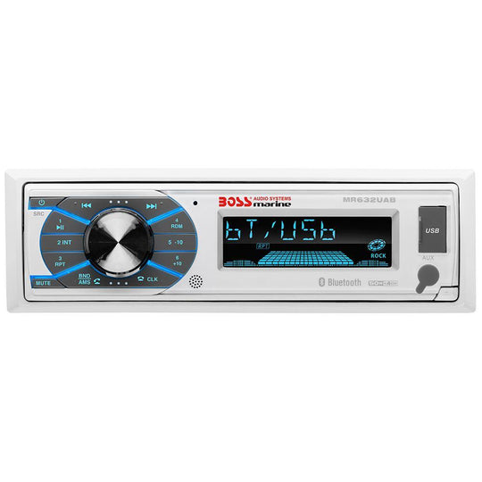 Boss Audio MR632UAB Single-DIN Multimedia Player USB/SD/MP3/WMA/AM/FM w/ Bluetooth [MR632UAB] - shopbulluna.com