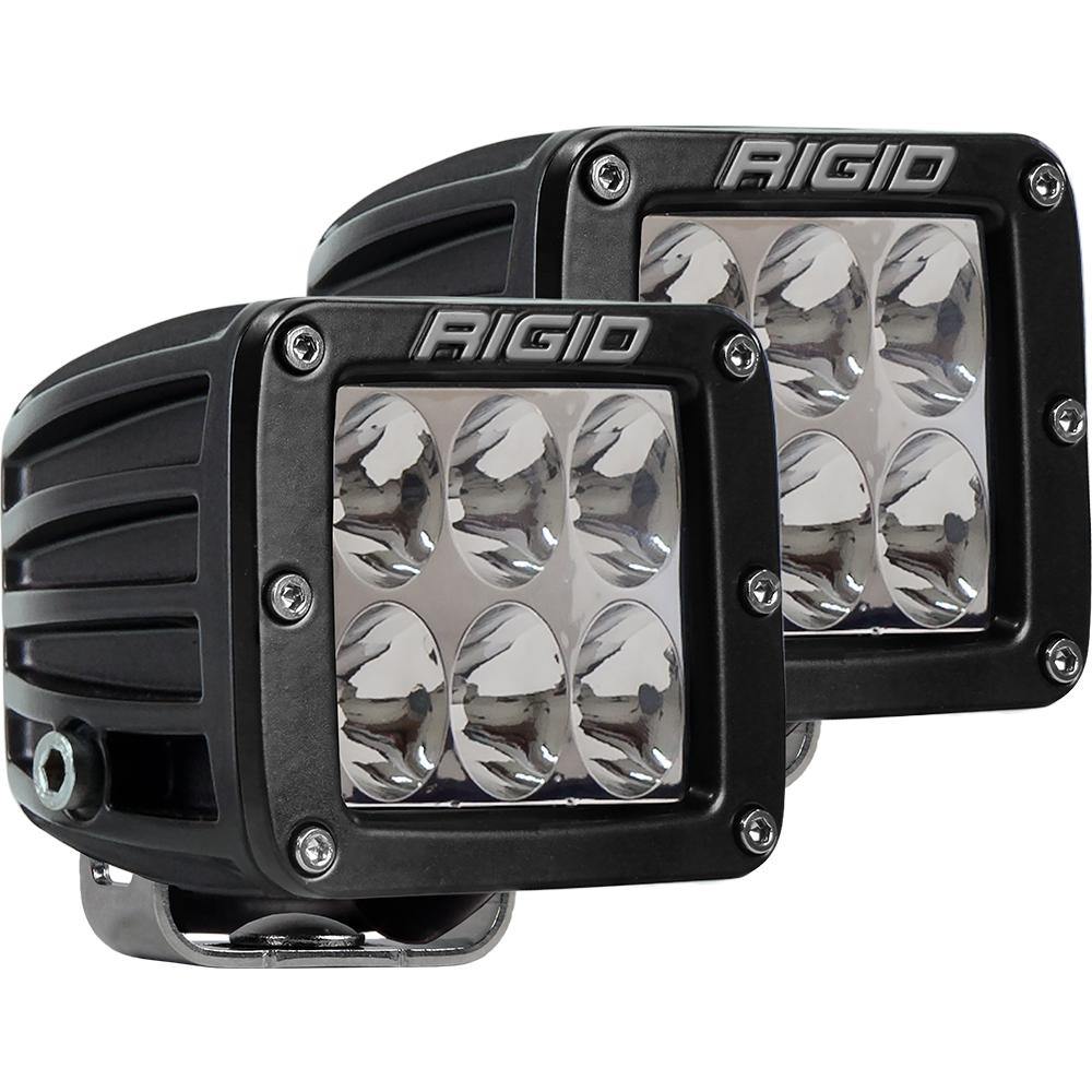 RIGID Industries D-Series PRO Specter-Driving LED - Pair - Black [502313] - shopbulluna.com