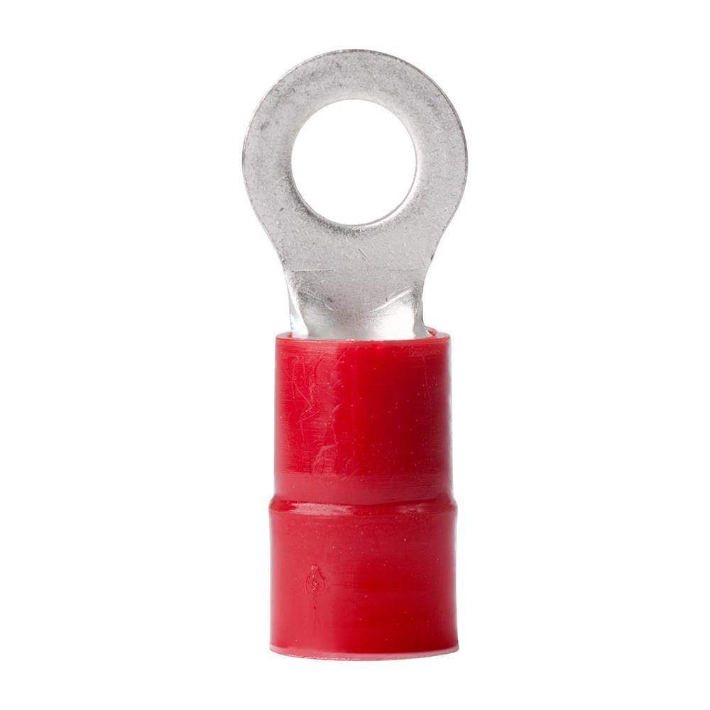 Ancor 8 AWG - 1/4" Nylon Ring Terminal - 100-Pack [222234] - shopbulluna.com