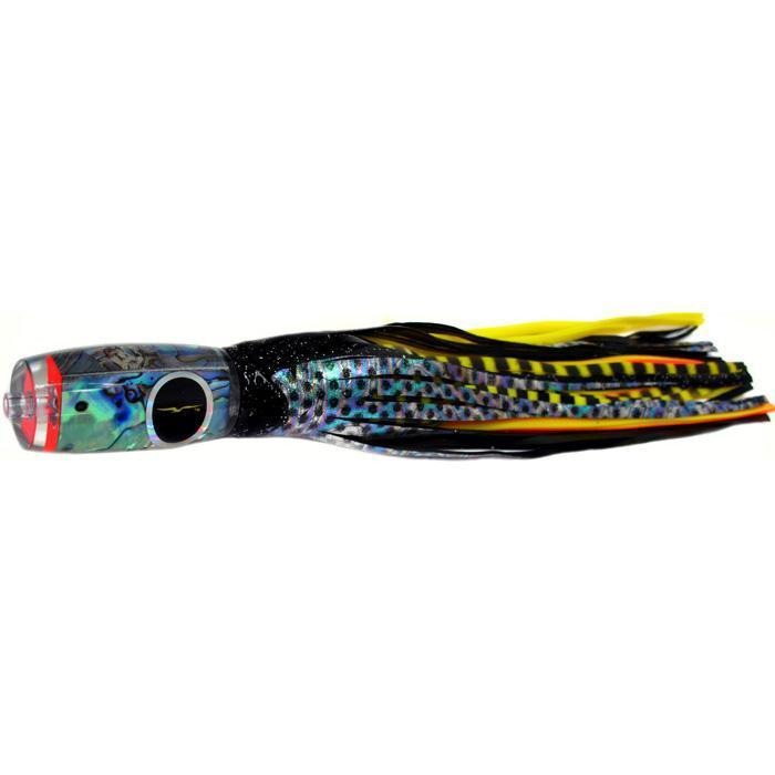 Black Bart Mini 1656 Flat Nose Medium Tackle Lure - Black Dot/Yellow Tiger - shopbulluna.com