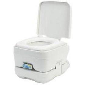 Marpac Self-Contained Portable Toilet - 16-1/4 x 13-15/16 x 12-1/4 Inches - 2.6 Gallon - Includes Tie Down Bracket - shopbulluna.com