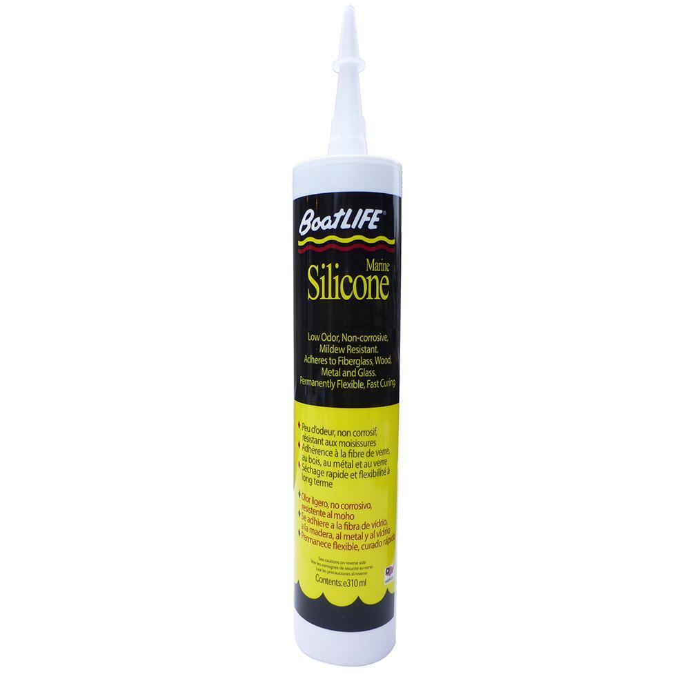 BoatLIFE Silicone Rubber Sealant Cartridge - Clear [1150] - shopbulluna.com