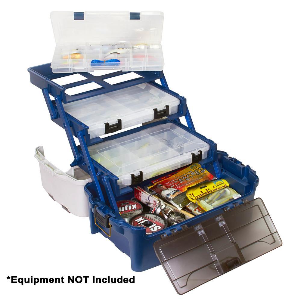 Plano Hybrid Hip 3-Stowaway Tackle Box 3700 - Blue [723700] - shopbulluna.com