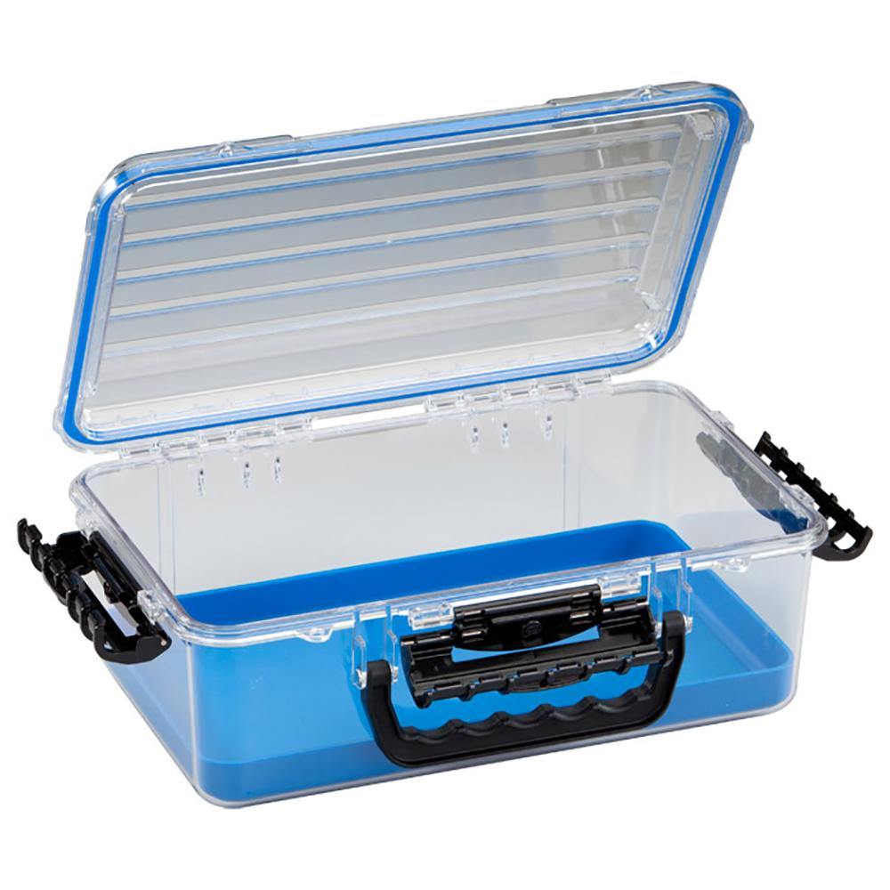 Plano Guide Series Waterproof Case 3700 - Blue/Clear [147000] - shopbulluna.com