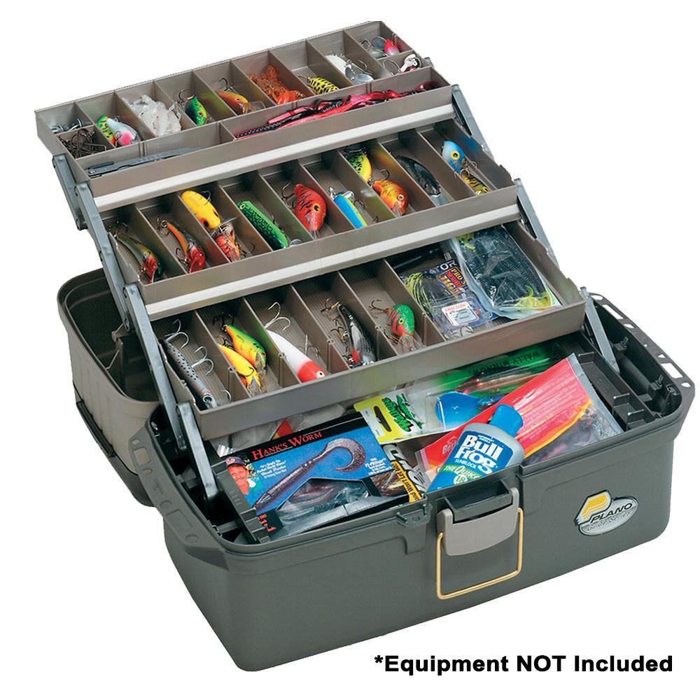 Plano Guide Series Tray Tackle Box - Graphite/Sandstone [613403] - shopbulluna.com