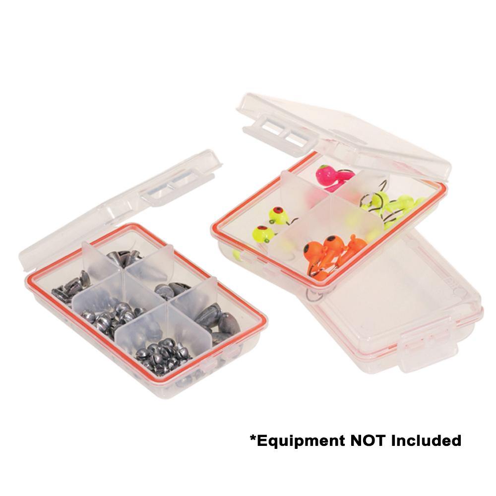 Plano Waterproof Terminal 3-Pack Tackle Boxes - Clear [106100] - shopbulluna.com