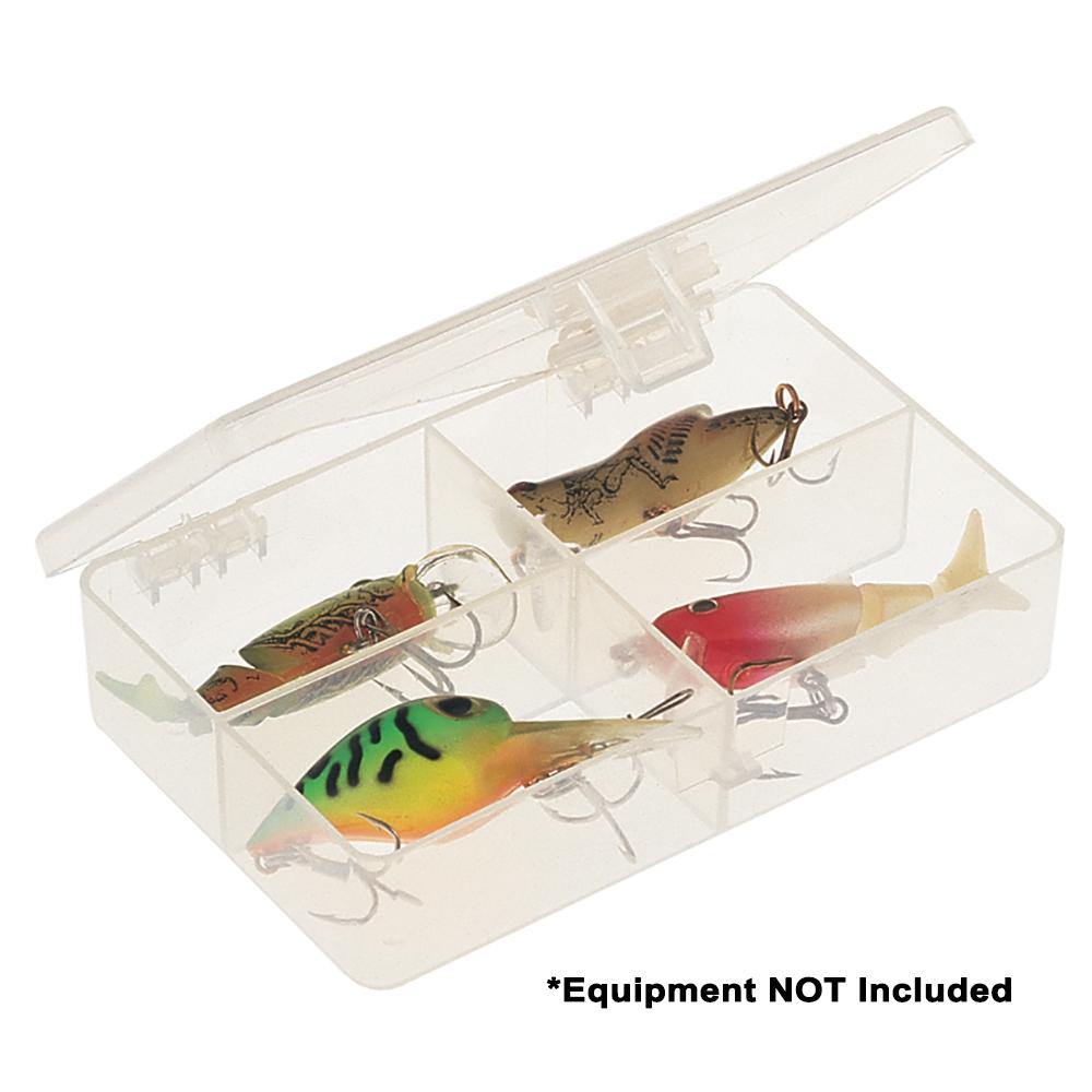 Plano Four-Compartment Tackle Organizer - Clear [344840] - shopbulluna.com