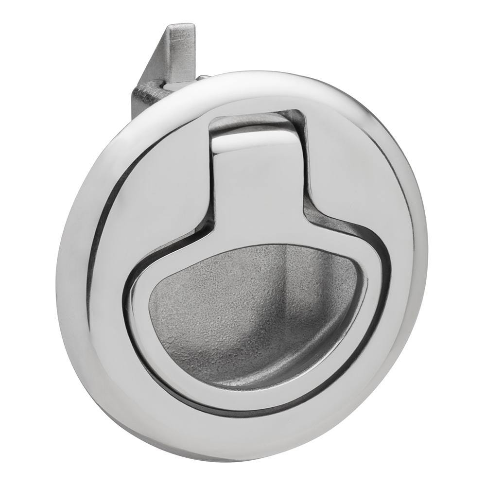 Whitecap Slam Latch Stainless Steel Non-Locking Ring Pull [6135C] - shopbulluna.com