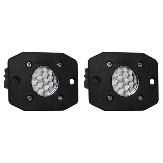 RIGID Industries Ignite Flush Mount Flood - Black [20641] - shopbulluna.com