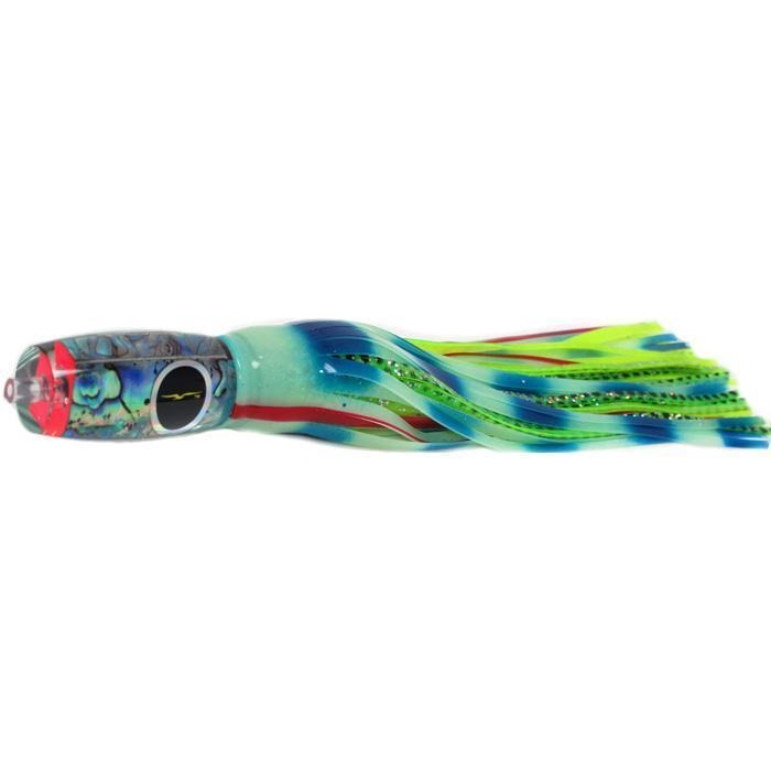 Black Bart Mini 1656 Flat Nose Medium Tackle Lure - Glow/Green Chartreuse - shopbulluna.com