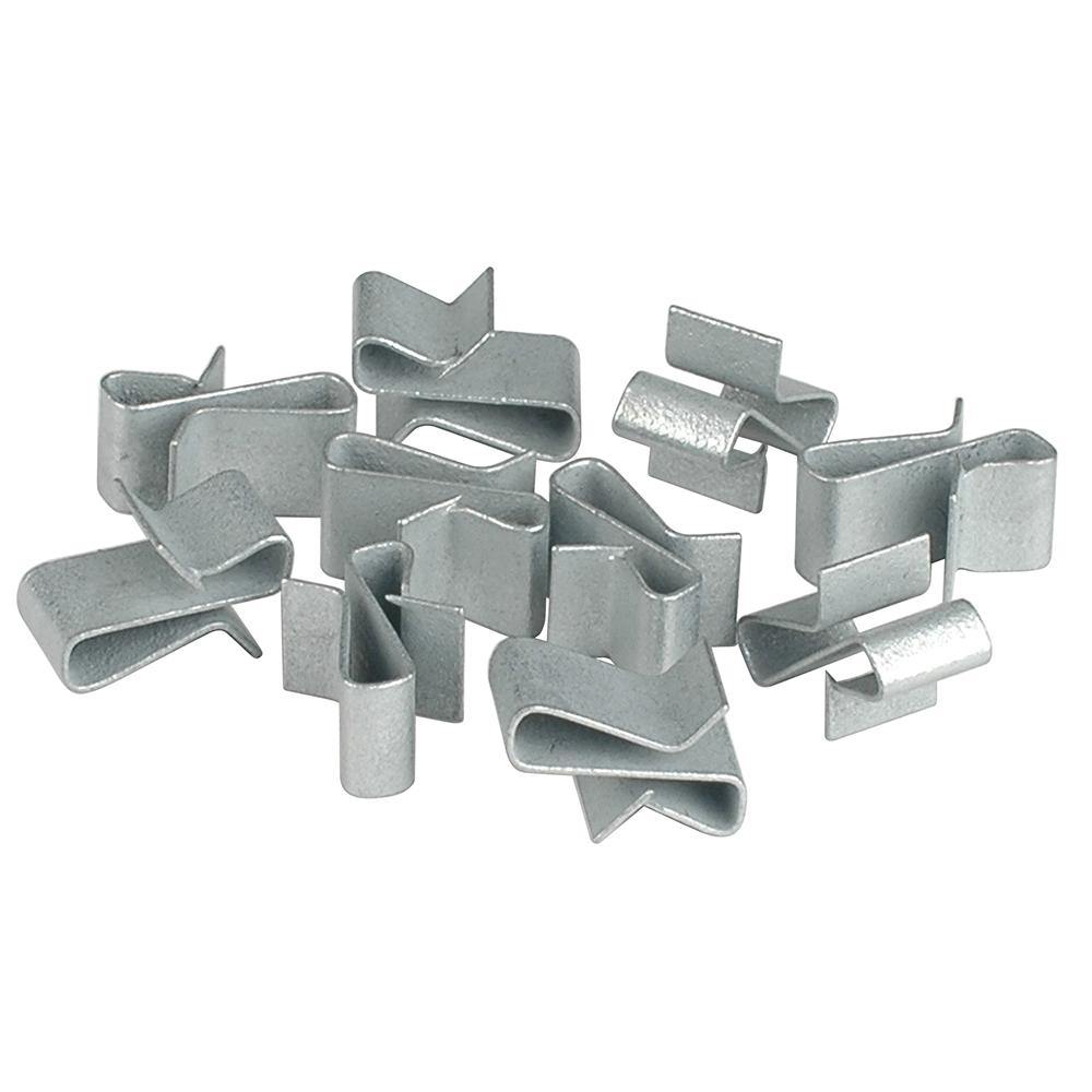 C.E. Smith Trailer Frame Clips - Zinc - 3/8" Wide - 10-Pack [16867A] - shopbulluna.com