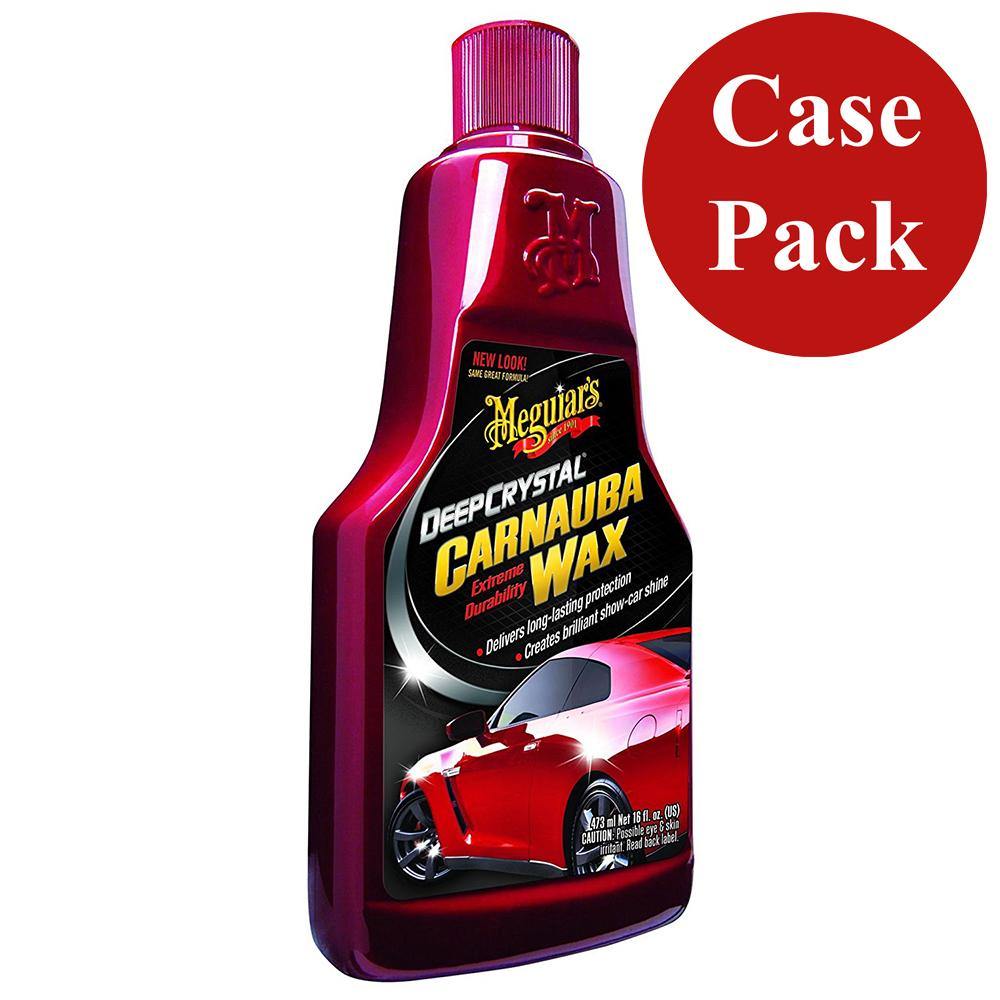 Meguiars Deep Crystal Carnauba Wax - 16oz *Case of 6* [A2216CASE] - shopbulluna.com