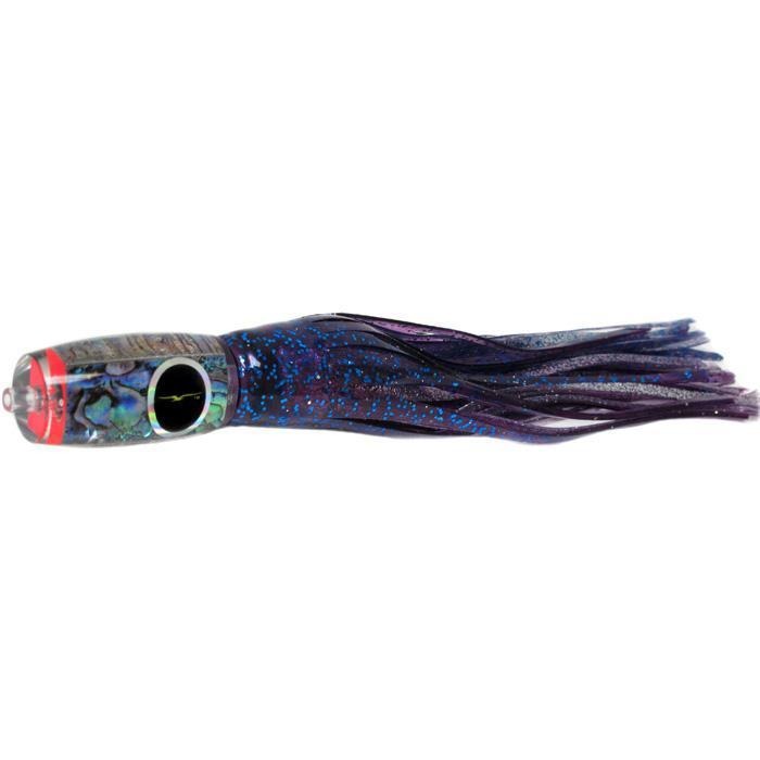 Black Bart Mini 1656 Flat Nose Medium Tackle Lure - Purple Fleck/Purple Blue Dot - shopbulluna.com