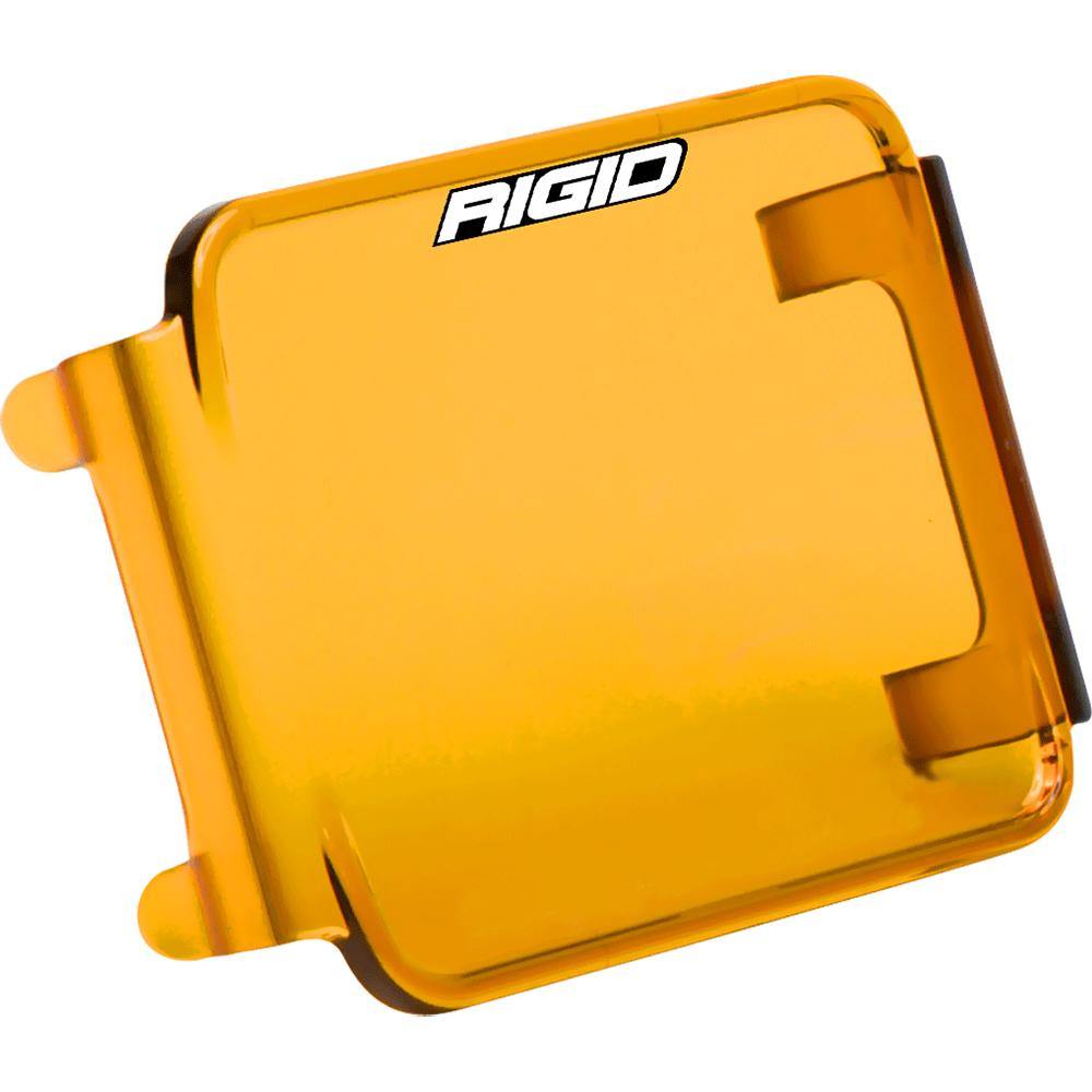 RIGID Industries D-Series Lens Cover - Amber [201933] - shopbulluna.com