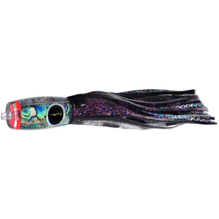 Black Bart Mini 1656 Flat Nose Medium Tackle Lure - Purple/Black Dot - shopbulluna.com