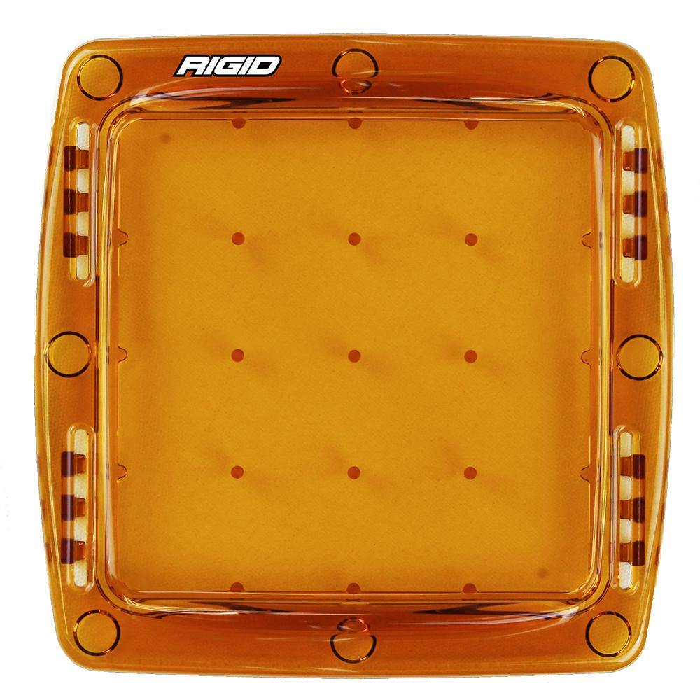 RIGID Industries Q-Series Lens Cover - Amber [103933] - shopbulluna.com