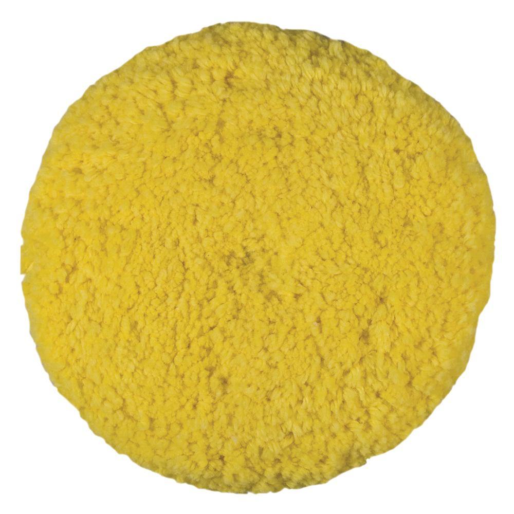 Presta Rotary Blended Wool Buffing Pad - Yellow Medium Cut [890142] - shopbulluna.com