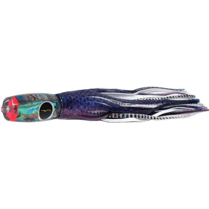 Black Bart Mini 1656 Flat Nose Medium Tackle Lure - Purple Blue Dot/White Black Dot - shopbulluna.com