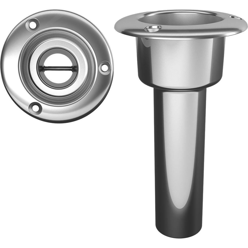 Mate Series Stainless Steel 0 Rod  Cup Holder - Open - Round Top [C1000ND] - shopbulluna.com