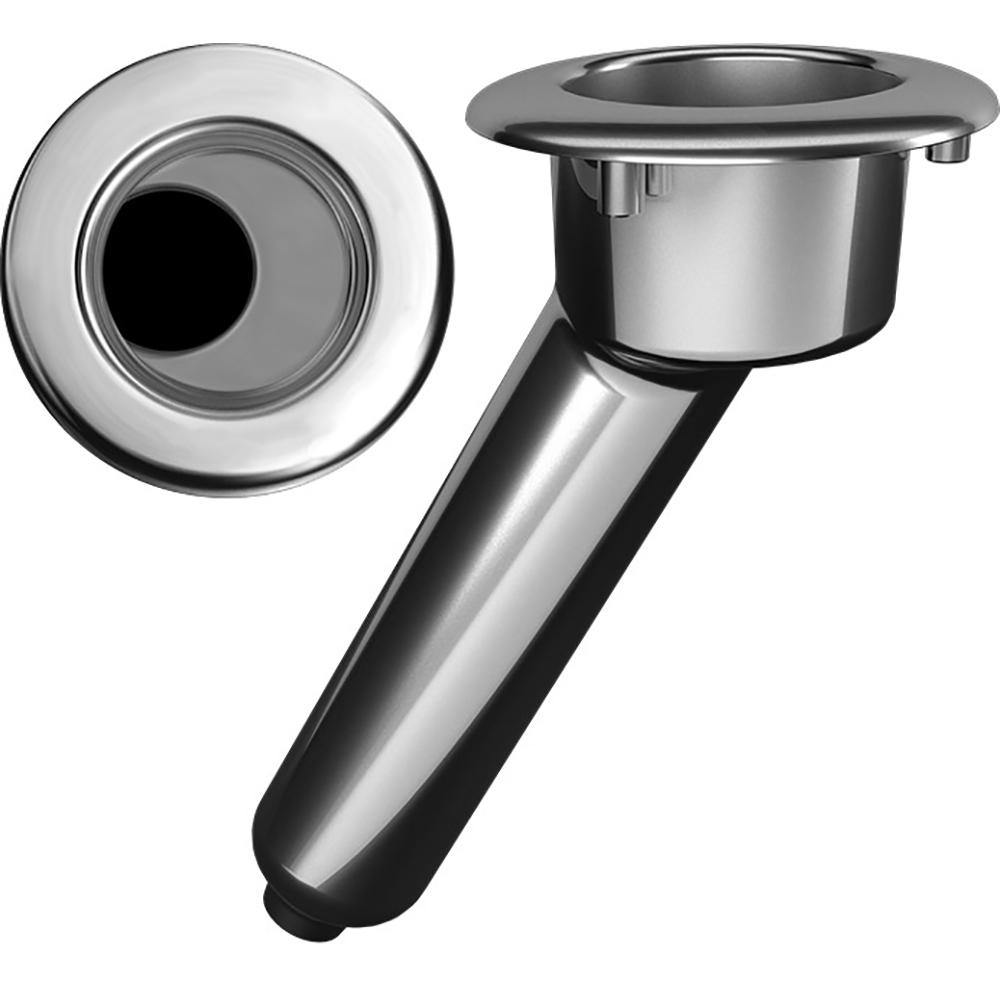 Mate Series Elite Screwless Stainless Steel 30 Rod  Cup Holder - Drain - Round Top [C1030DS] - shopbulluna.com