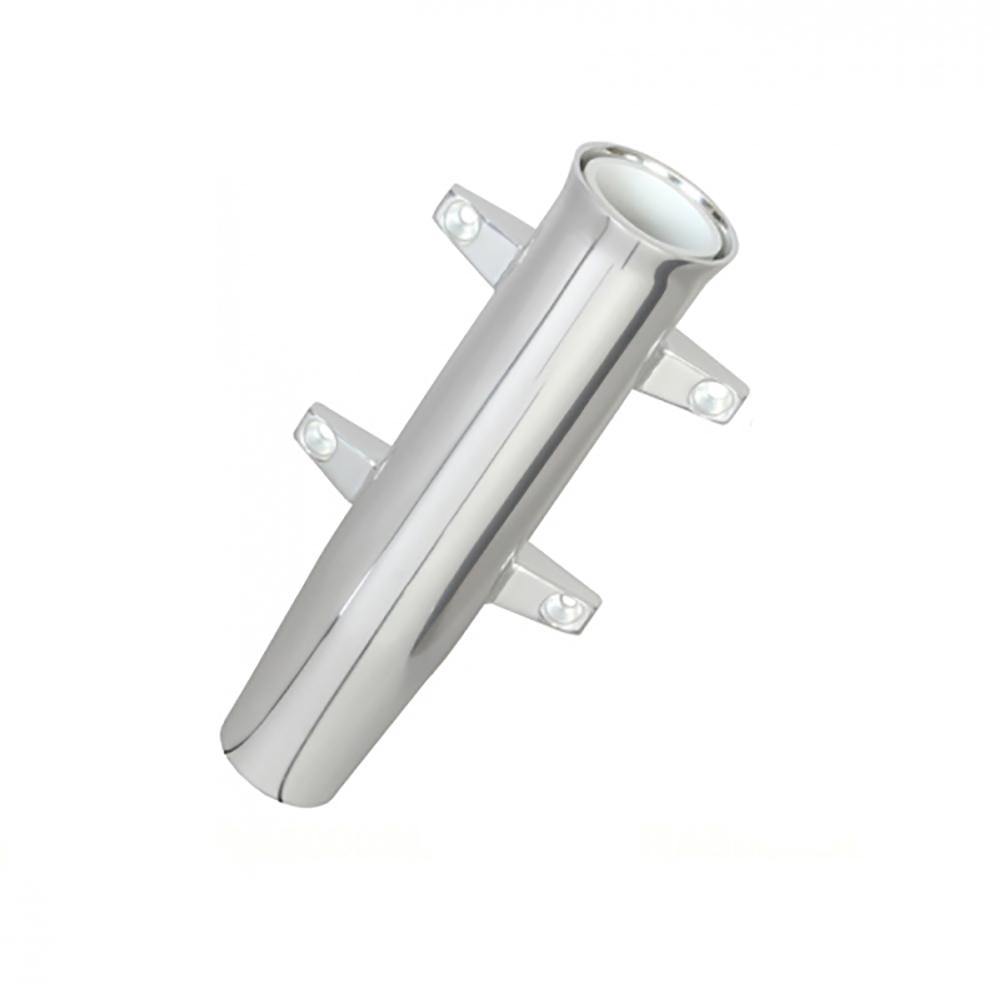 Lees Aluminum Side Mount Rod Holder - Tulip Style - Silver Anodize [RA5000SL] - shopbulluna.com