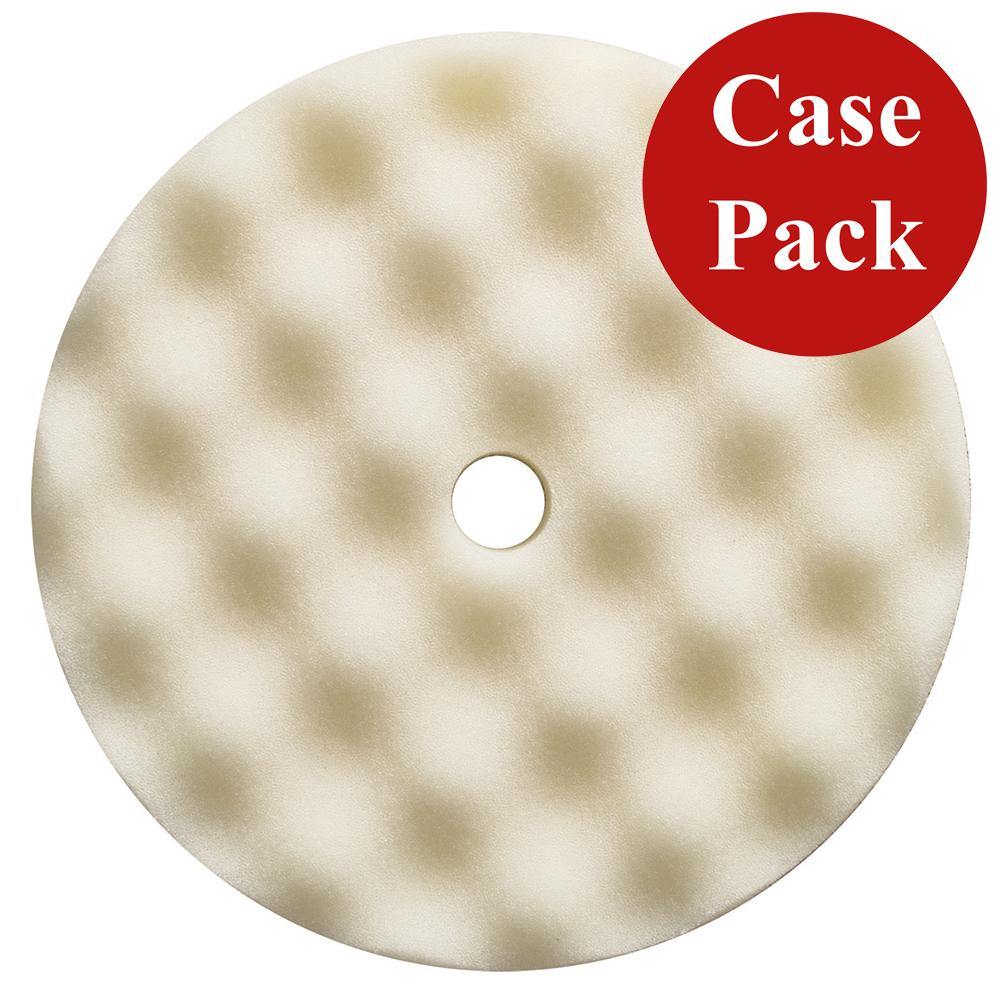 Presta White Foam Compounding Pad - *Case of 12* [890171CASE] - shopbulluna.com