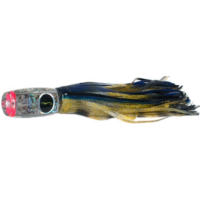 Black Bart Mini 1656 Flat Nose Medium Tackle Lure - Yellowfin/Silver Gold Black - shopbulluna.com