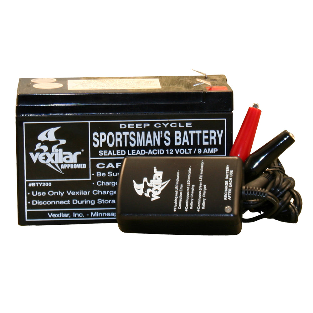 Vexilar Battery  Charger [V-120] - shopbulluna.com