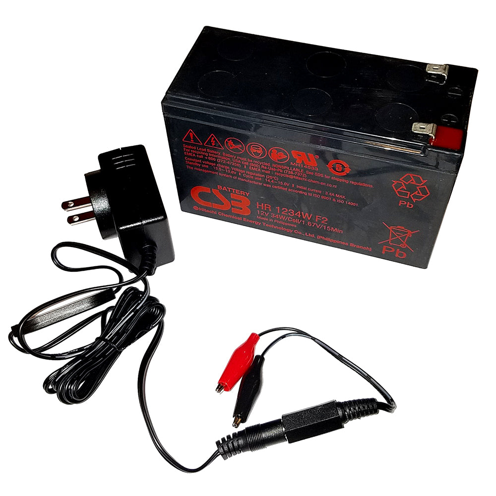 Humminbird 9Ah 12V AGM Battery Kit [770030-1] - shopbulluna.com