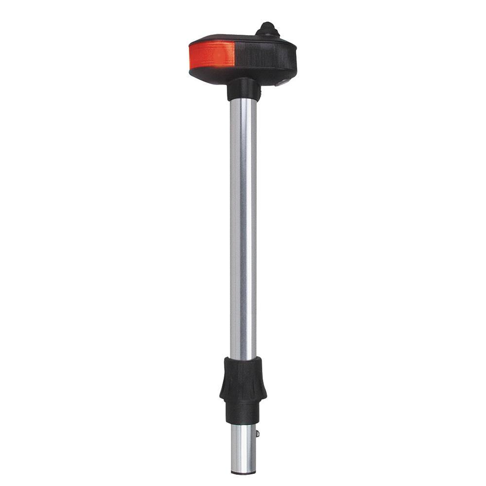 Perko Removable Bi-Color Pole  Utility Light - Black [1421DP2CHR] - shopbulluna.com