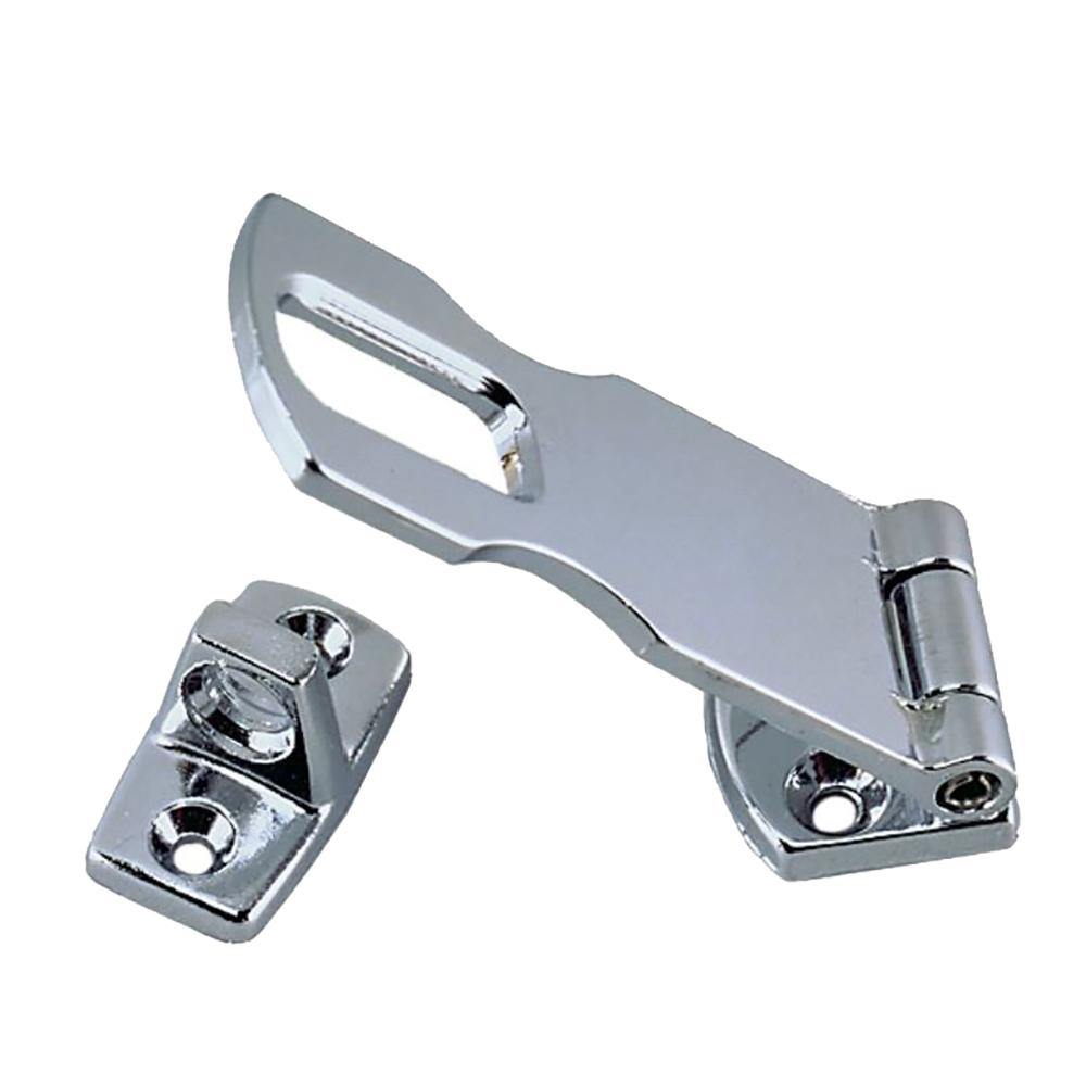 Perko Chrome Plated Zinc Hasp - 3" [1198DP2CHR] - shopbulluna.com