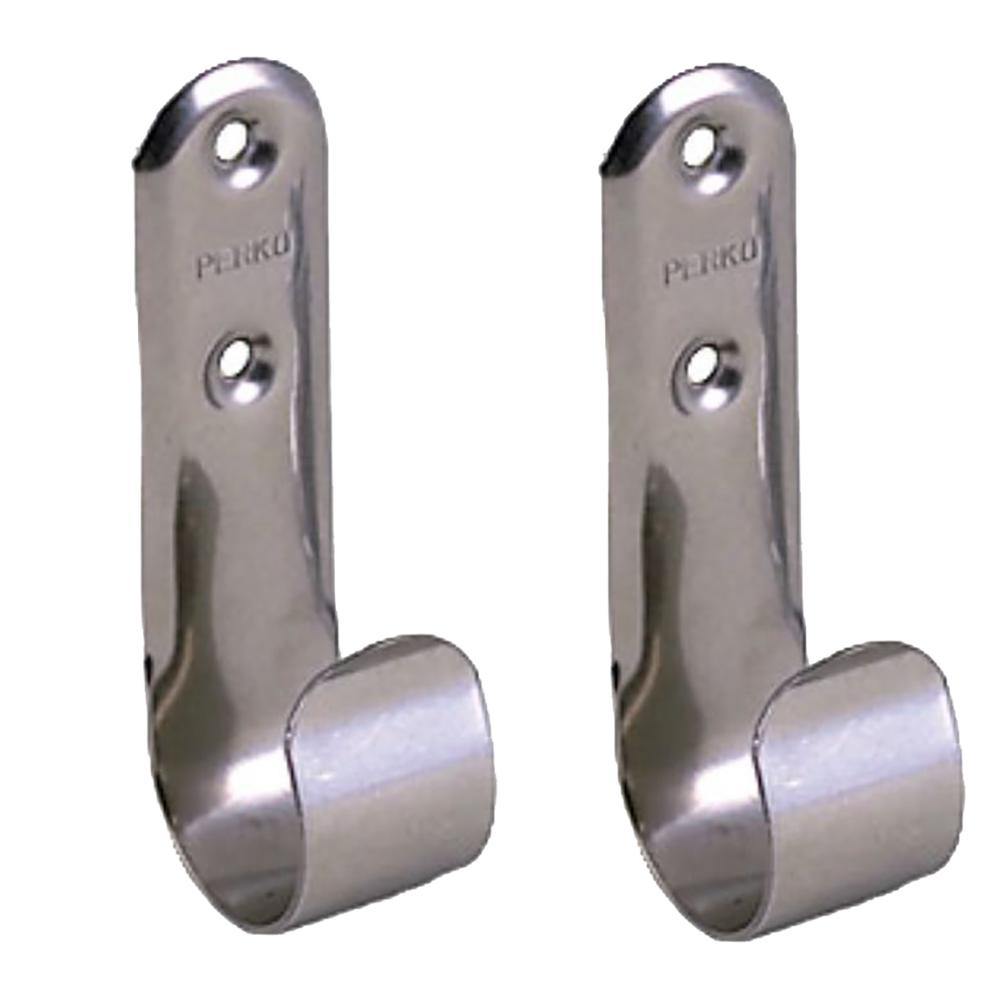 Perko Stainless Steel Boat Hook Holders - Pair [0492DP0STS] - shopbulluna.com