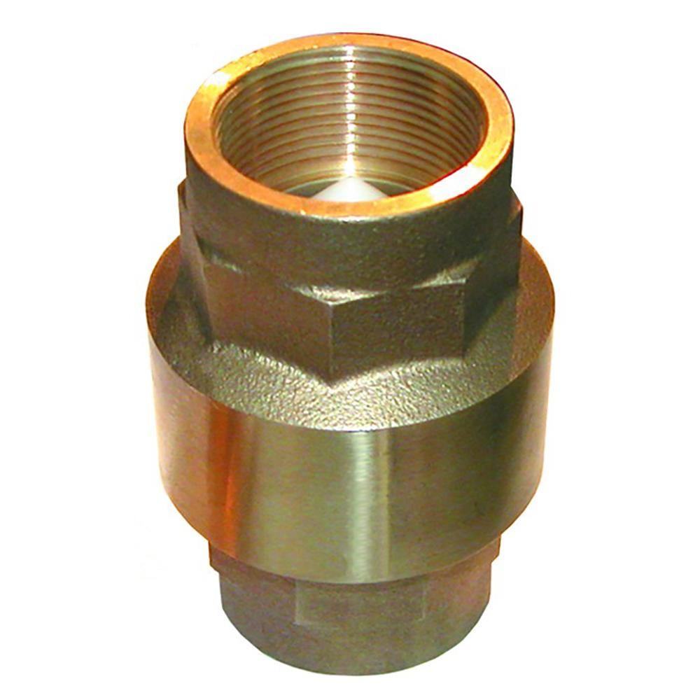 GROCO 1" Bronze In-Line Check Valve [CV-100] - shopbulluna.com