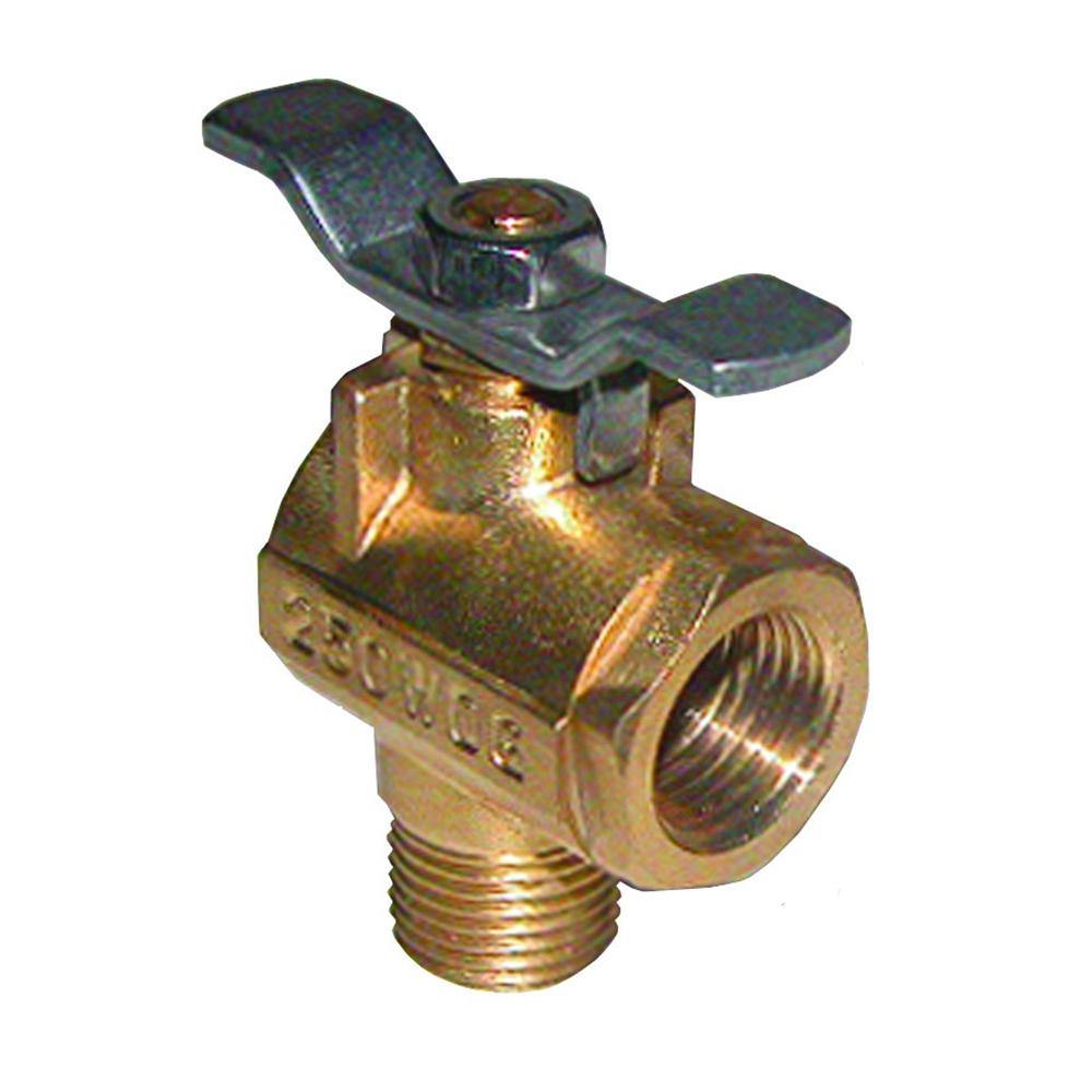 GROCO 1/2" NPT 90 Bronze Fuel Valve [FV-590] - shopbulluna.com