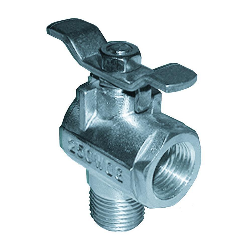 GROCO 1/2" NPT 90 Stainless Steel Fuel Valve [FV-590-S] - shopbulluna.com