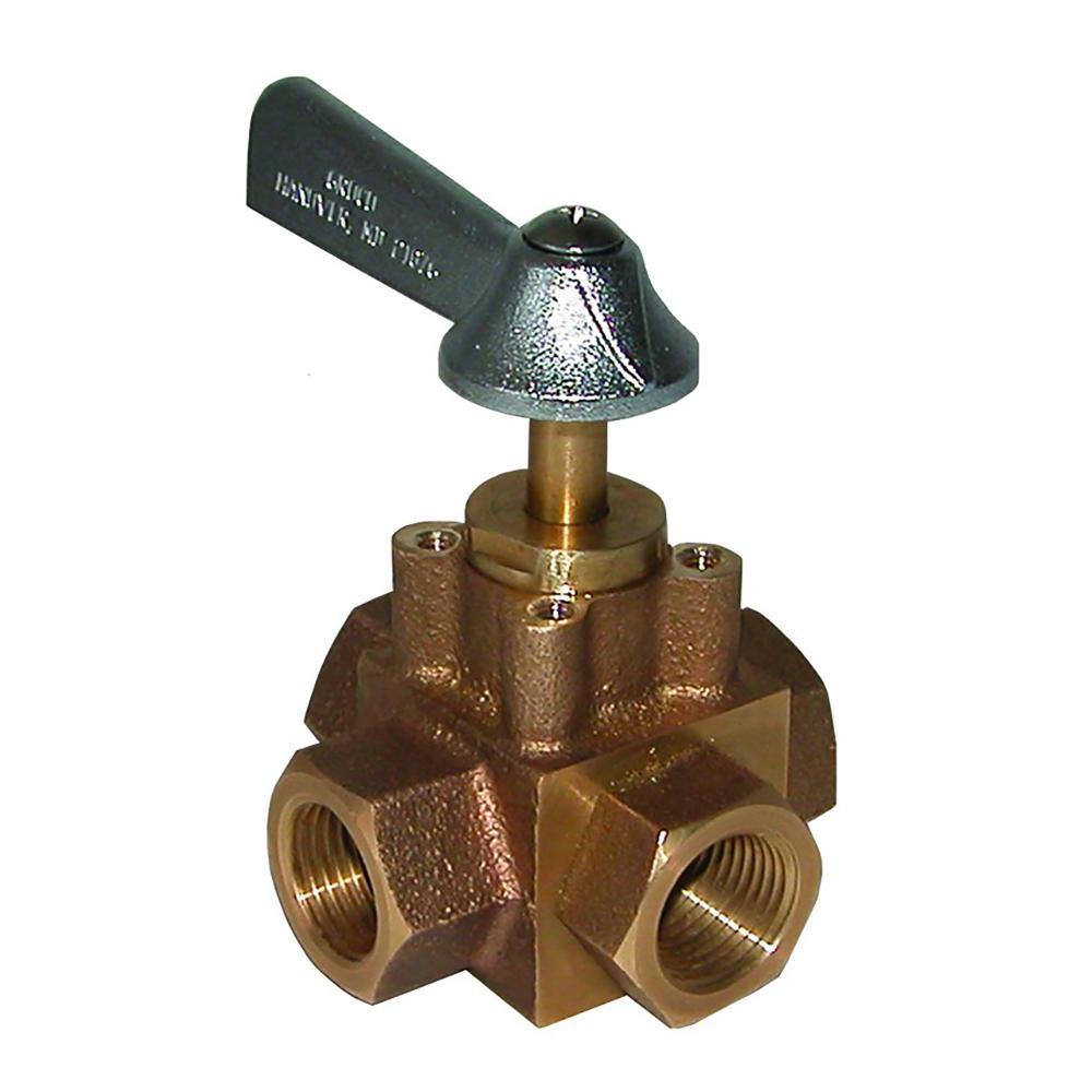 GROCO 1/2" 4-Port Tank Selector Valve [FV-450-X] - shopbulluna.com