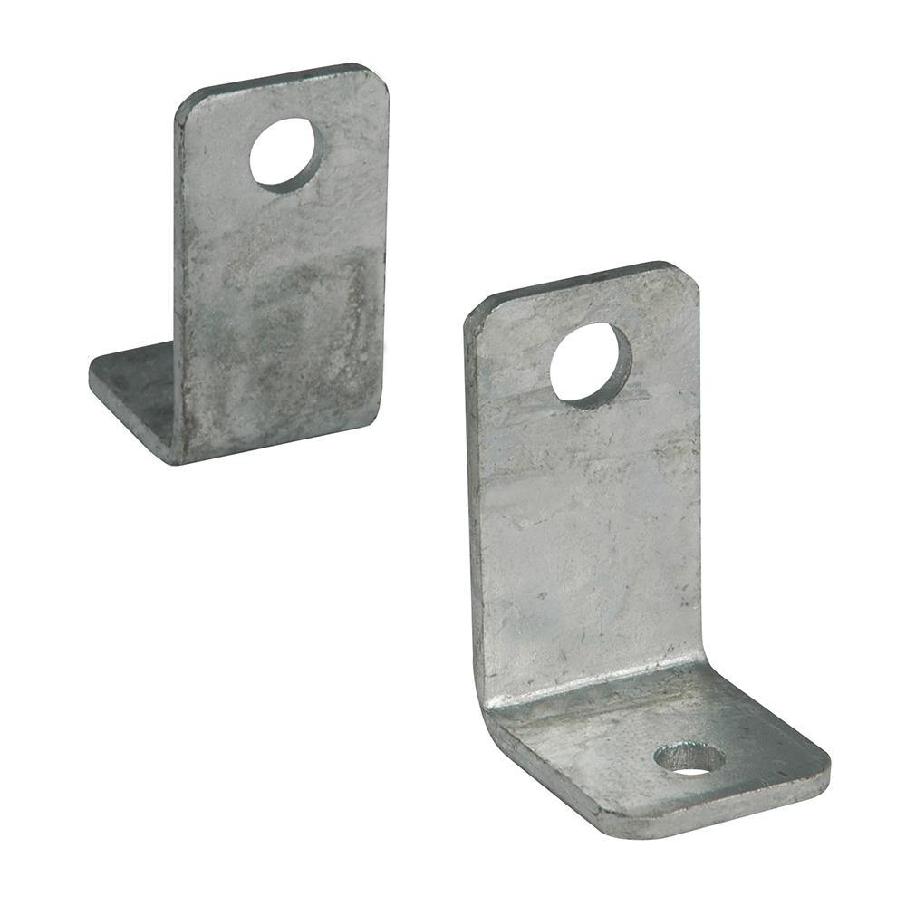 C.E. Smith Side Angle "L" Bracket - Pair - Galvanized [10211G] - shopbulluna.com