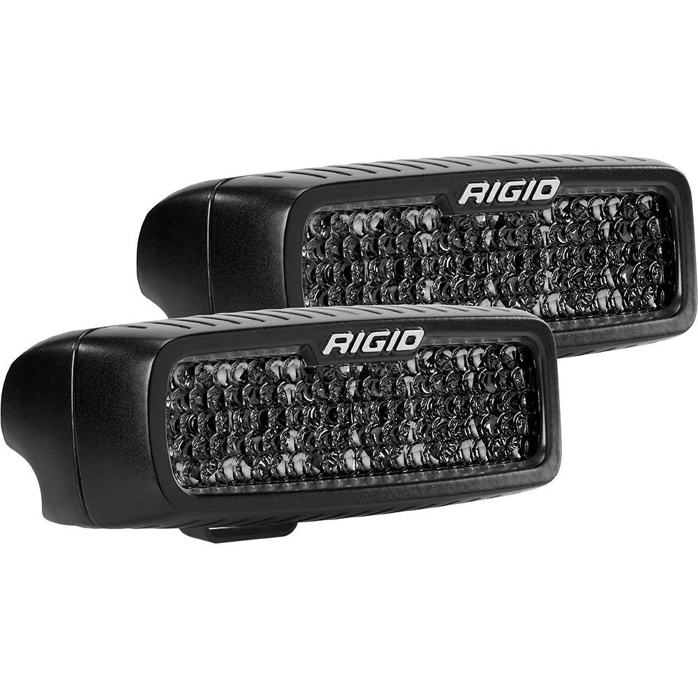 RIGID Industries SR-Q Series PRO Spot Diffused Midnight Surface Mount - Pair [905513BLK] - shopbulluna.com