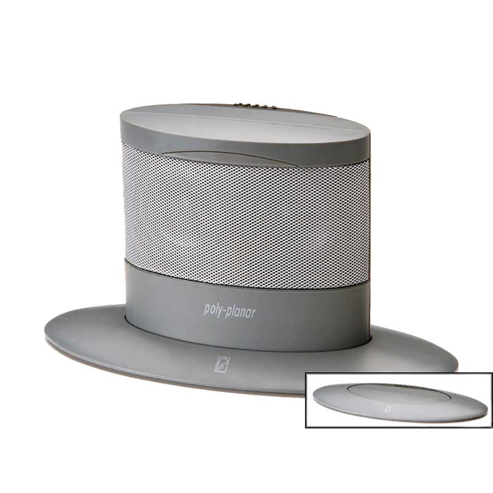 Poly-Planar Oval Waterproof Pop-Up Spa Speaker - Gray [MA7020G] - shopbulluna.com