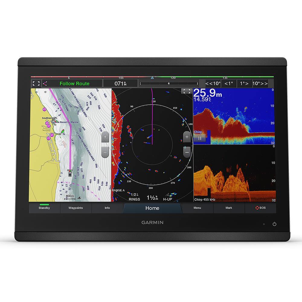 Garmin GPSMAP 8416xsv 16" Chartplotter/Sounder Combo w/Worldwide Basemap  Sonar [010-02093-02] - shopbulluna.com