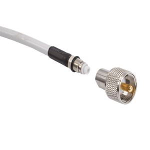 Shakespeare PL-259-ER Screw-On PL-259 Connector f/Cable w/Easy Route FME Mini-End [PL-259-ER] - shopbulluna.com