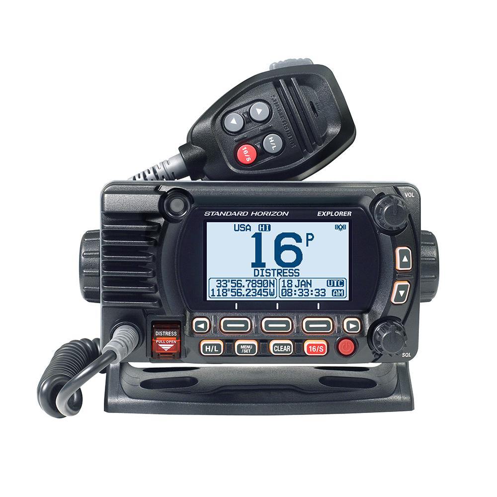 Standard Horizon GX1800G Fixed Mount VHF w/GPS - Black [GX1800GB] - shopbulluna.com